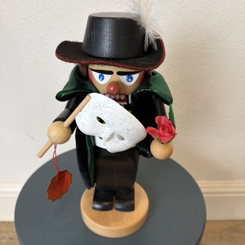 RARE Vintage 16" Steinbach ~ Nutcracker Chubby PHANTOM OF OPERA German S1877